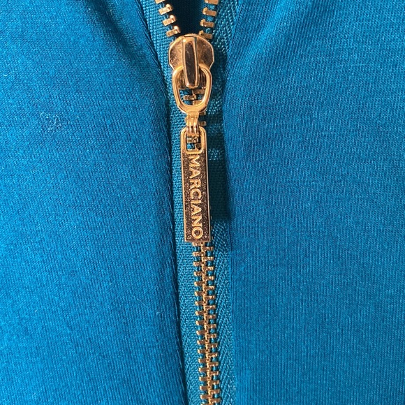 Marciano teal blue midi dress - Picture 7 of 7